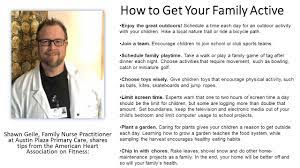 How to Get Your Family Active