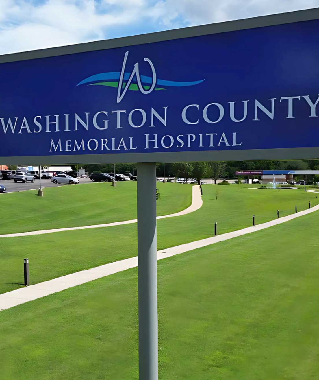 Washington County Memorial Hospital sign